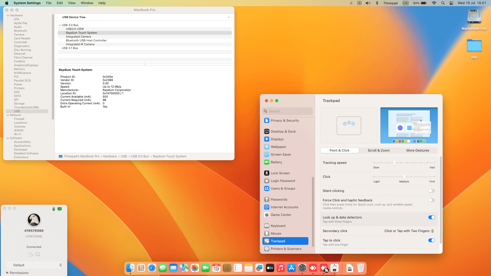 Lenovo Thinkpad T480 2nd [KabyLake R   Intel UHD 620 + PS2 SMBUS]   OpenCore 1